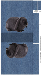 Panel k ušití - stahovací vak - velikost M - jezevčík IV (1)