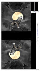 Panel k ušití - stahovací vak - velikost M - autobus (2)