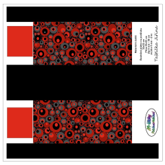 Panel - kosmetická taštička Jiřina - orchidea (6)