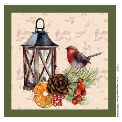 OB Panel k ušití  polštář - vánoční výběr z variant