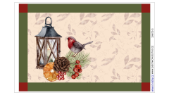 OB Panel 45x30 cm (prostírání) vánoční náš tisk na objednávku