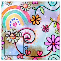 OB Metráž květy náš tisk na objednávku – výběr z materiálů