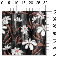 OB Metráž květy náš tisk na objednávku – výběr z materiálů
