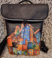 Panel se střihem -  Překlápěcí batoh Sissi (5)