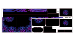 Panel se střihem -  Překlápěcí batoh Sissi (8)