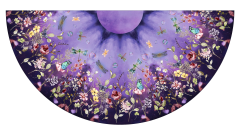 Panel - půlkolová sukně  výběr z poloměru od 74  do 145 cm - noviny (16)