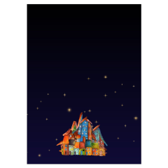 OB Panel  o rozměru 25x35 cm - vhodný na ušití peněženky - domečky výběr z variant materiálu - vlastní sublimační tisk na objednávku