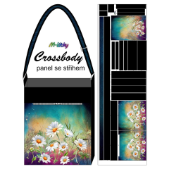 OB Panel Crossbody kabelka Dana kopretiny Návod zdarma - více v popisu produktu