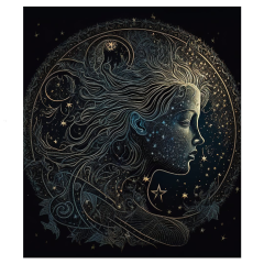 OB Panel  35-39 x 45 cm (více v popisu produktu) - Znamení - vodnář Materiál - výběr z variant