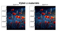 Panel  35-39 x 45 cm (více v popisu produktu) - domečky (2)