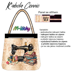 OB Kabela  Connie - šicí stroj Panel k ušití - náš tisk na objednávku
