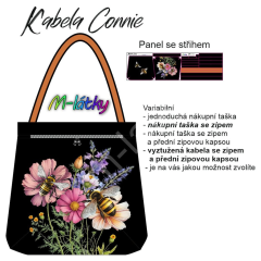 OB Kabela  Connie - luční květy Panel k ušití - náš tisk na objednávku